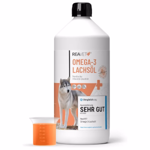 ReaVET Omega-3 Lachsöl für Hunde ReaVET Omega-3 Lachsöl für Hunde